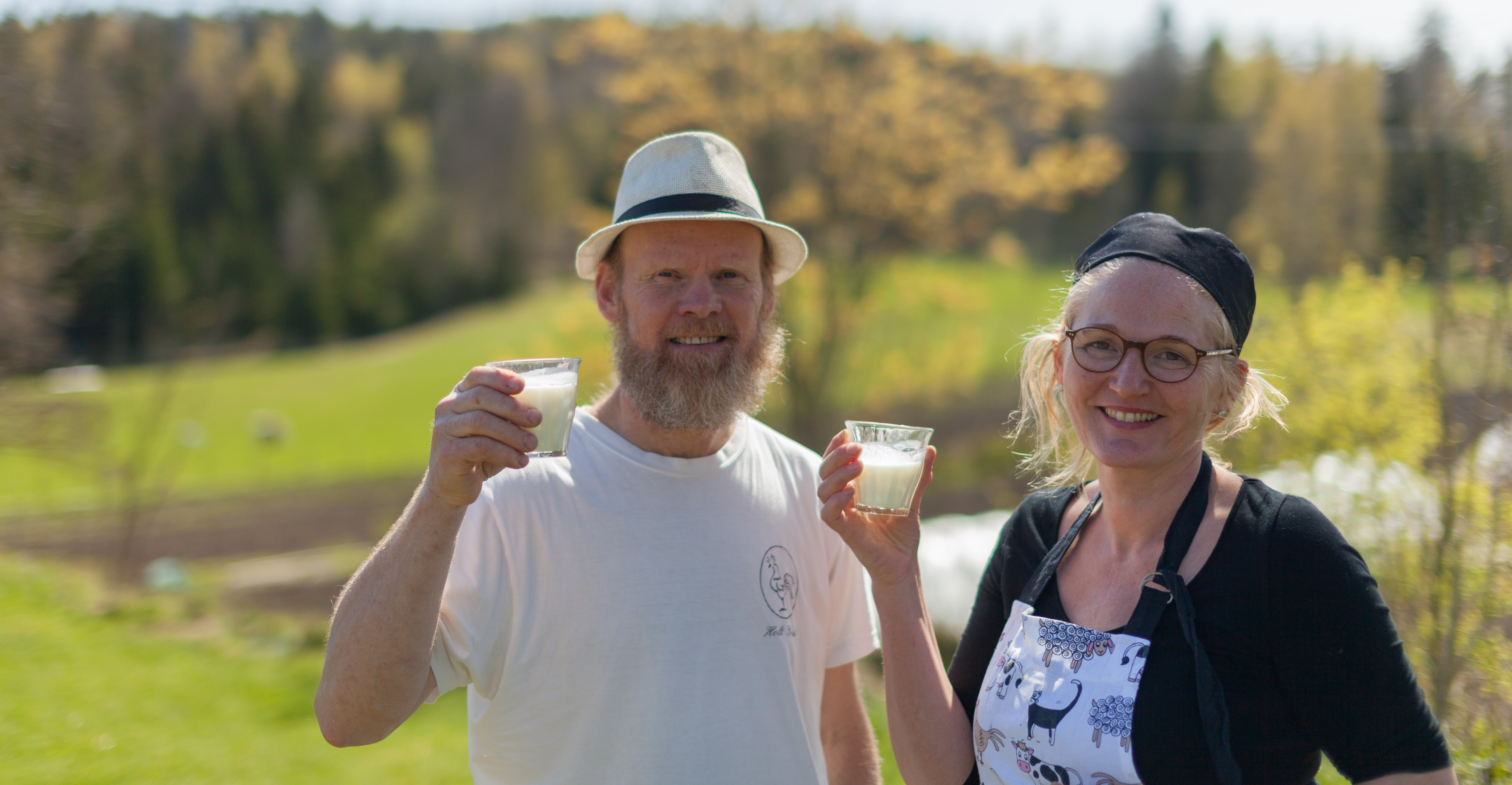 Frisk yogurt er til for å nytes